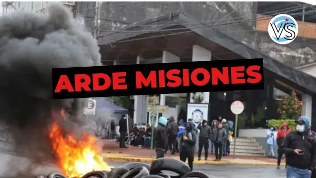 MISIONES: la docencia en pie de lucha. Cuál es la situación a 3 semanas de acampe. Exequiel Ferreyra