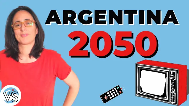 Pensando en Argentina 2050. Entrevista a Marina Kabat en TV Telediario Río Cuarto (Córdoba)