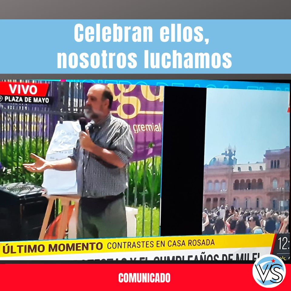 ⭕✊Celebran ellos, nosotros luchamos