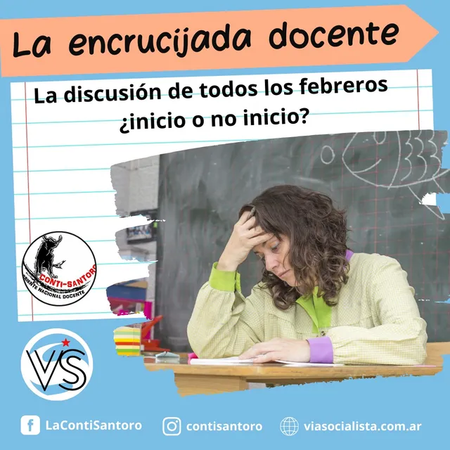 La encrucijada docente