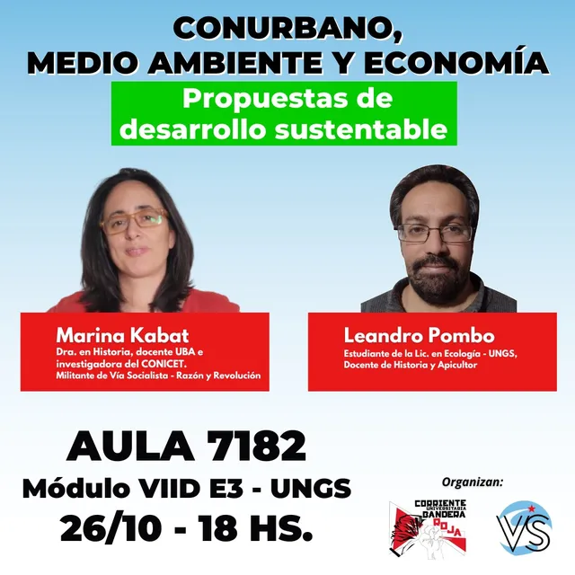 Conurbano, medio ambiente y economía. Propuestas de desarrollo sustentable