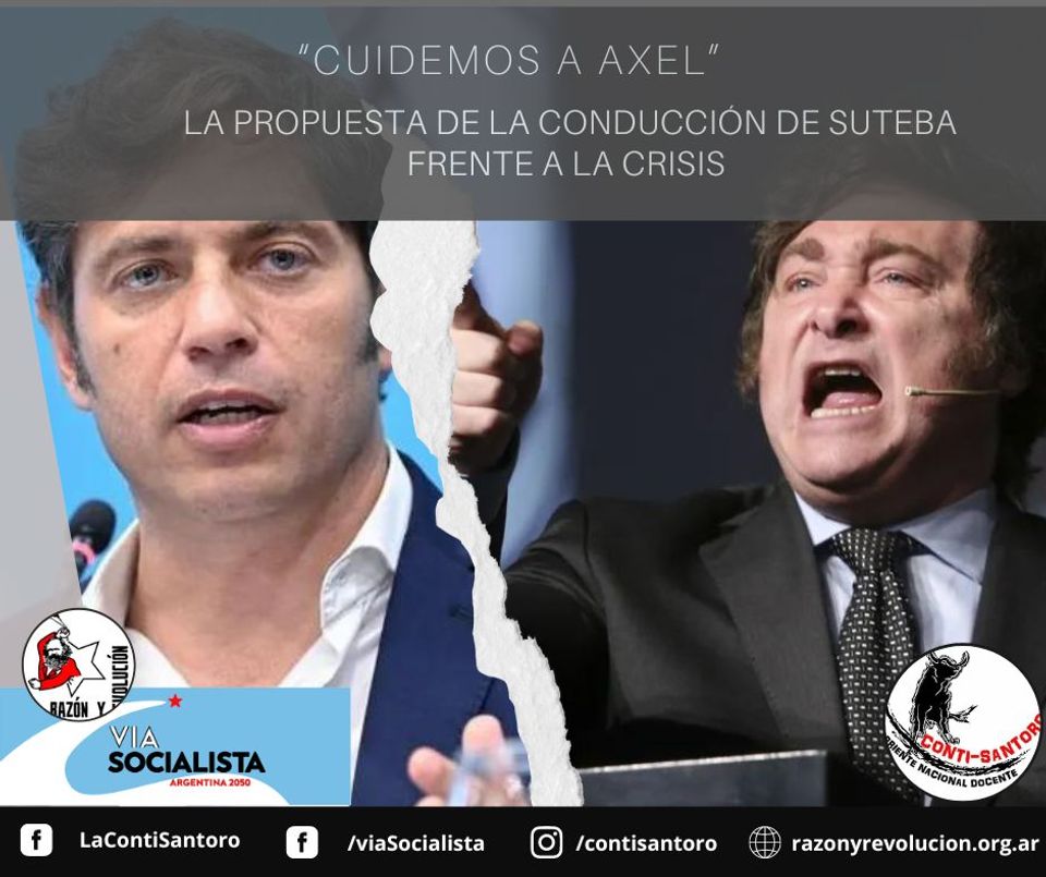 “Cuidemos a Axel”. La propuesta de la conducción de SUTEBA frente a la crisis
