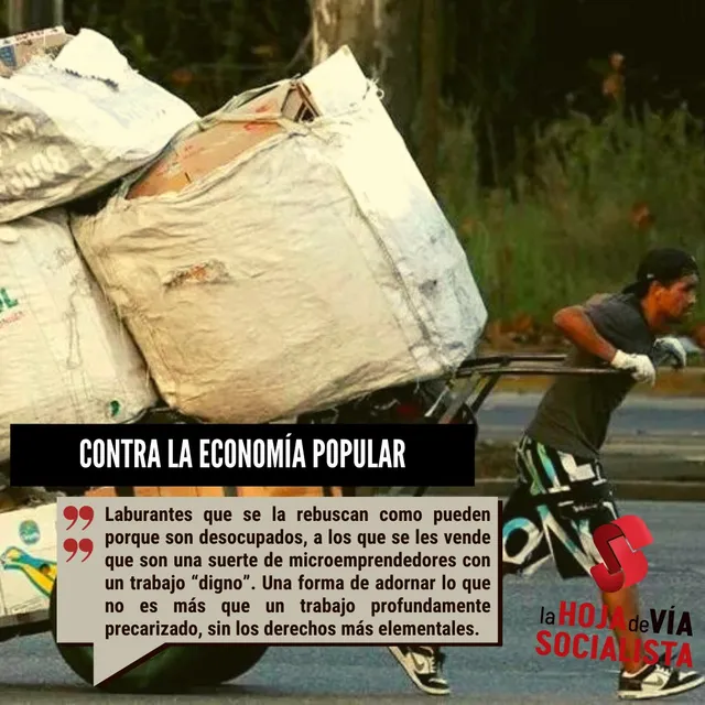 Contra la economía popular