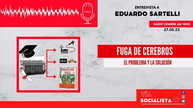 Fuga de cerebros: el problema y la solución – Eduardo Sartelli
