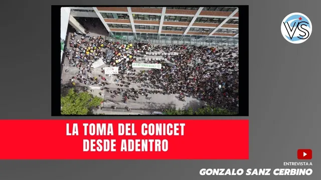 La toma de CONICET desde adentro – Gonzalo Sanz Cerbino, delegado ATE-CONICET