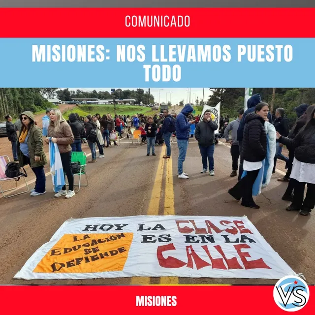 Misiones: Nos llevamos puesto todo