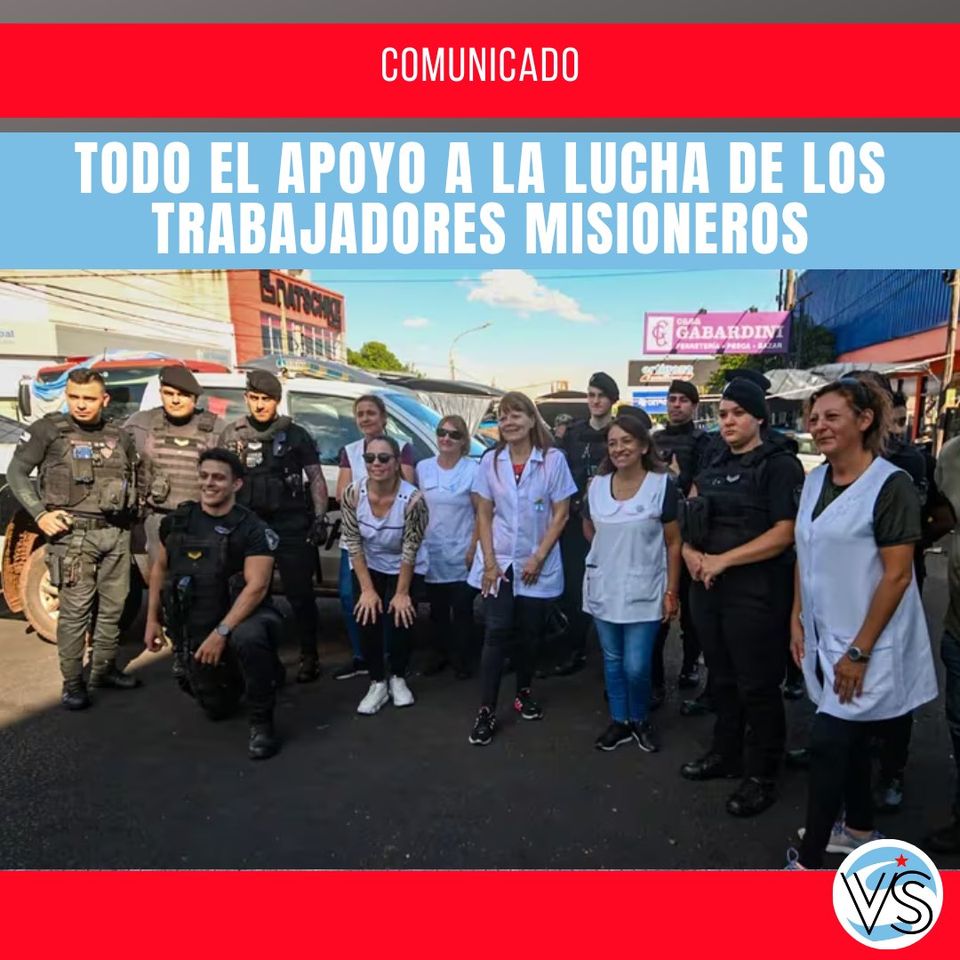 Todo el apoyo a la lucha de los trabajadores misioneros