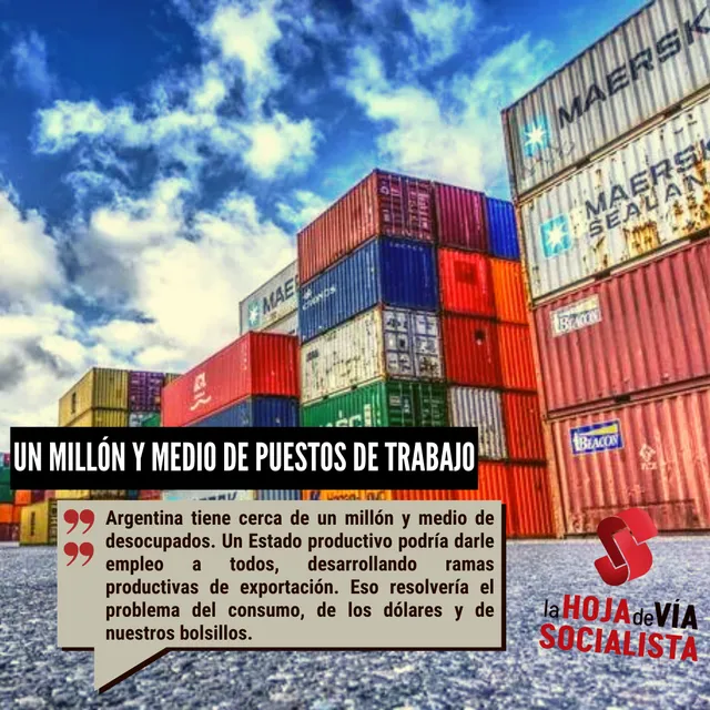 Un millón y medio de puestos de trabajo